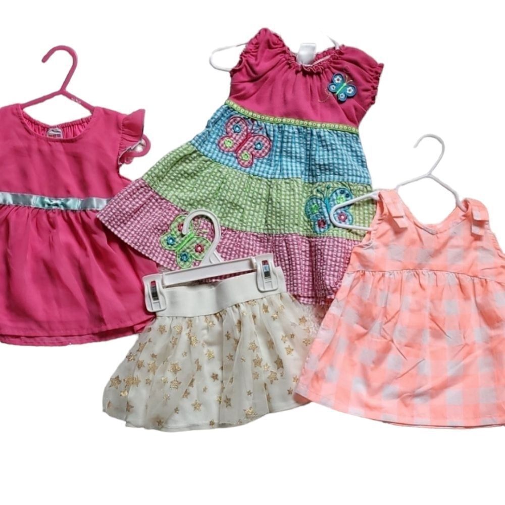 Girls dress / skirt bundle 18months